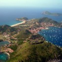 La Guadeloupe vue d'avion